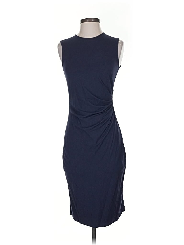 Pre-owned Theory Cocktail Dress In Blue