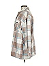 HFX Plaid Tan Jacket Size XS - photo 5