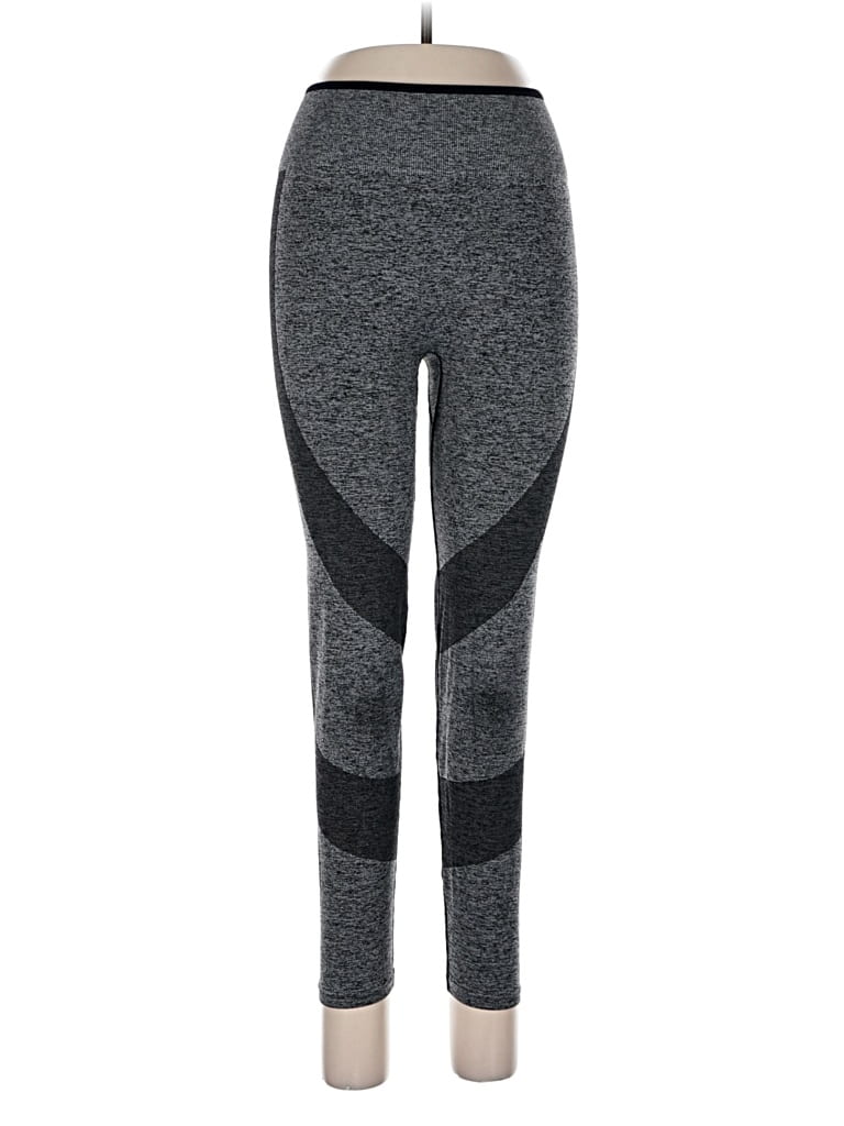 Pre-owned Victoria's Secret Pink Active Pants In Gray