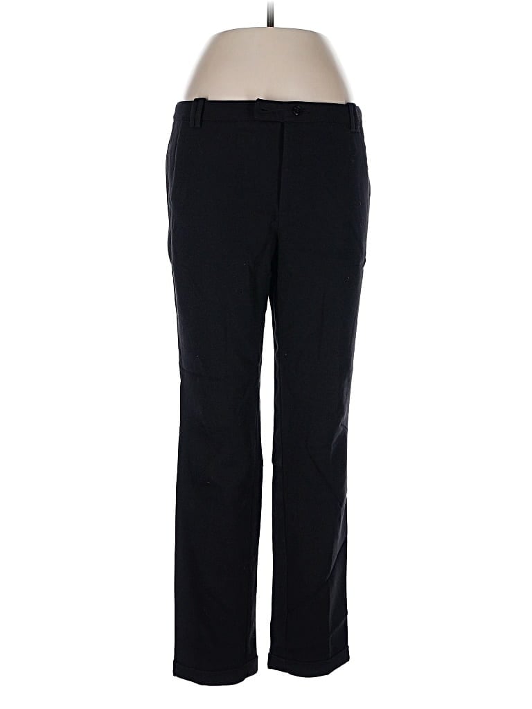 Pre-owned Zara Basic Dress Pants In Black
