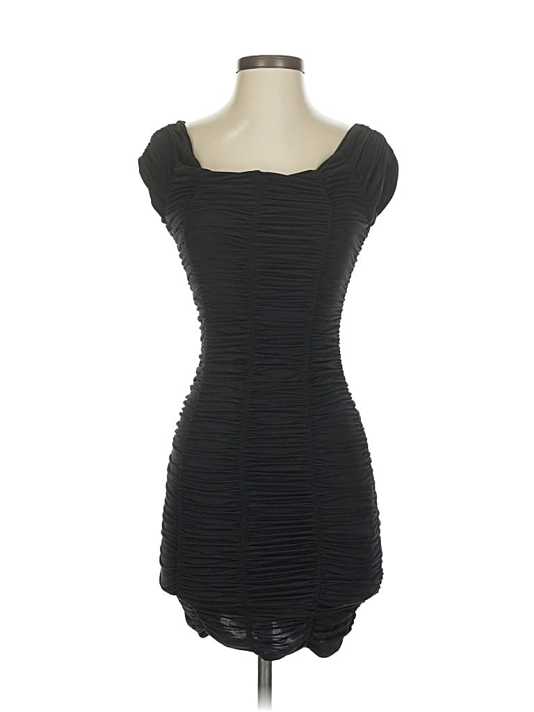 Pre-owned Bebe Cocktail Dress In Black