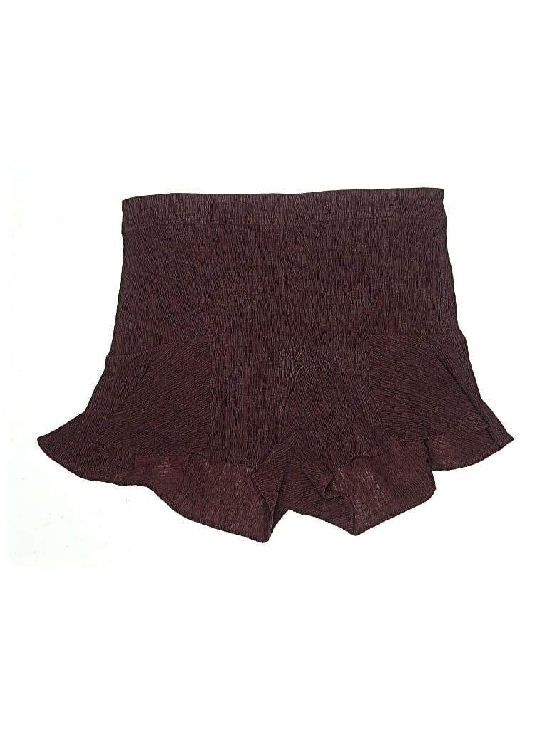 Pre-owned Umgee Shorts In Burgundy
