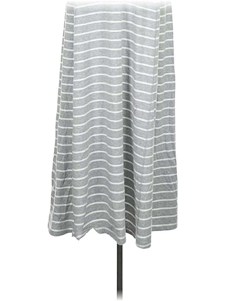 Pre-owned T By Talbots Casual Skirt In Gray