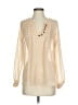 Tracy Reese Ivory Long Sleeve Blouse Size XS - photo 1