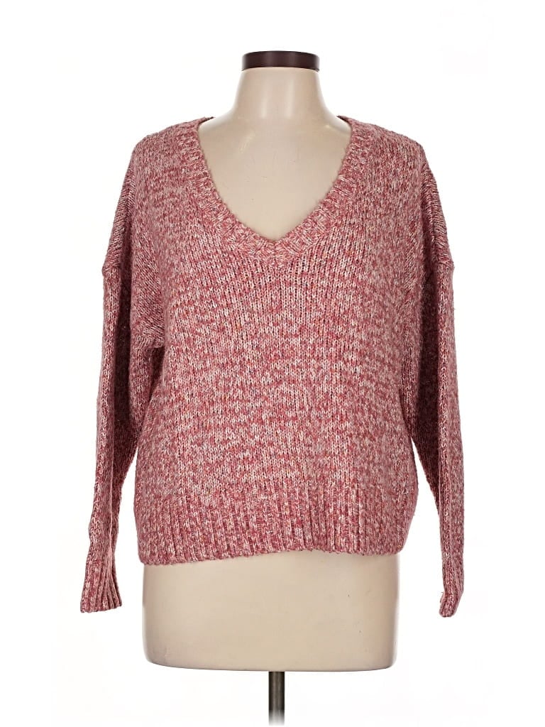 Pre-owned Cabi Pullover Sweater In Red