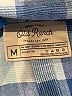 Assorted Brands 100% Cotton Checkered-gingham Blue Long Sleeve Button-Down Shirt Size M - photo 6
