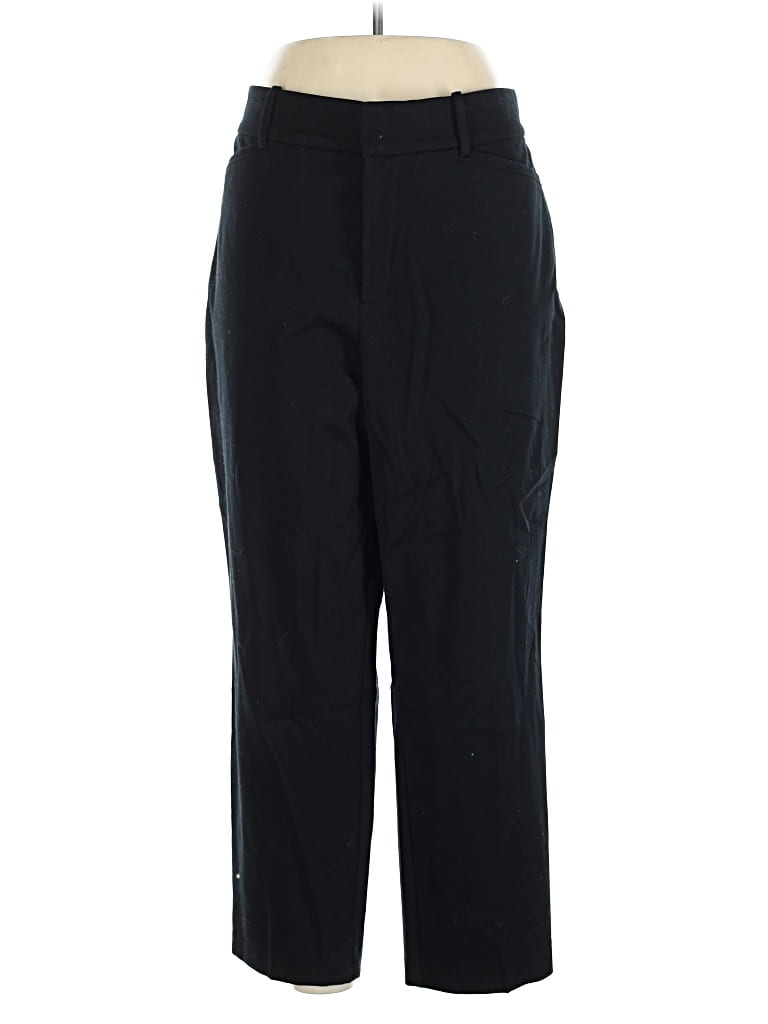 Pre-owned Ava & Viv Casual Pants In Black