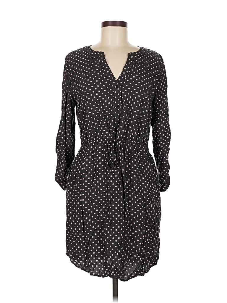 Pre-owned Ann Taylor Loft Outlet Casual Dress In Black