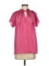 Rungolee Pink Short Sleeve Blouse Size XS - photo 1