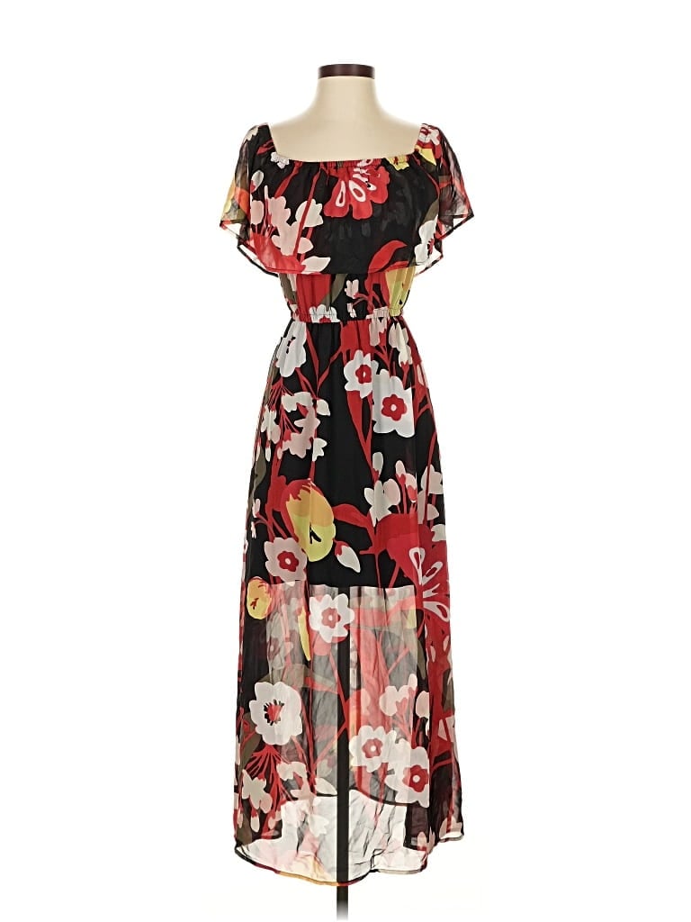 Pre-owned New York And Company Casual Dress In Black