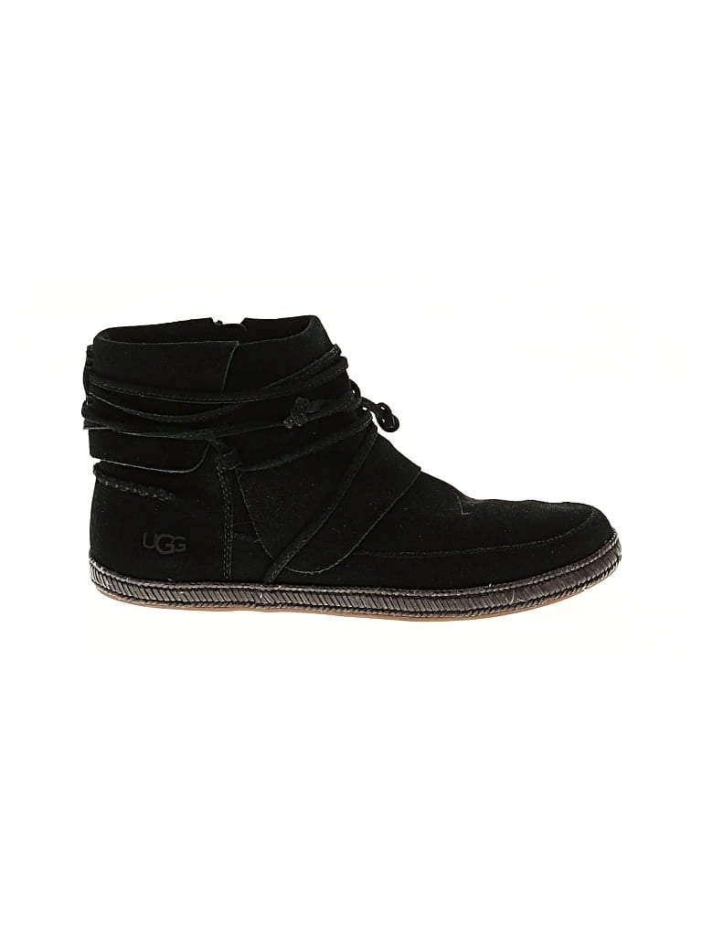 Pre-owned Ugg Ankle Boots In Black