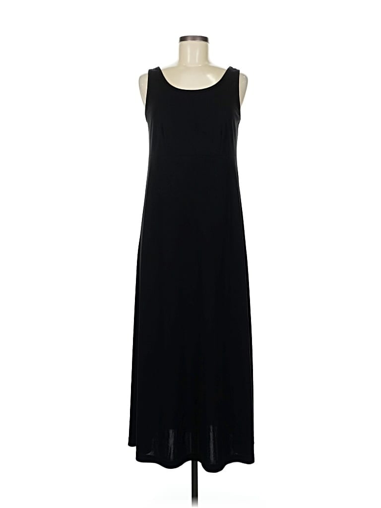 Pre-owned Connected Apparel Casual Dress In Black