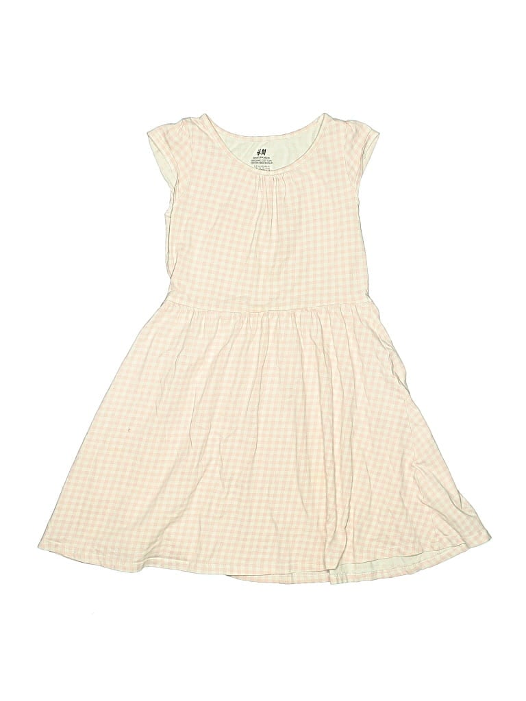 Pre-owned H&m Kids' Dress In White