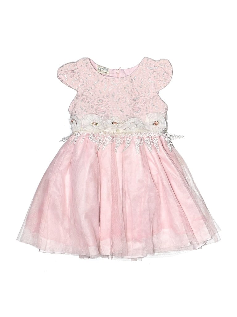 Pre-owned Assorted Brands Kids' Dress In Pink
