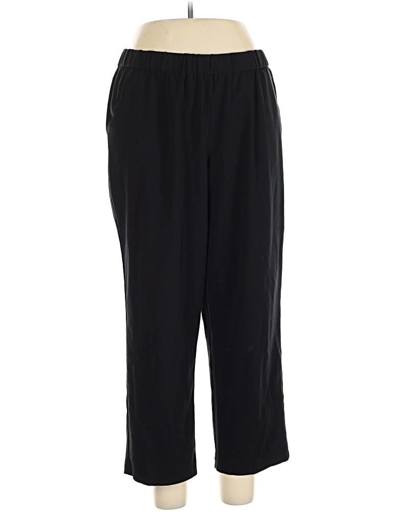 Pre-owned Croft & Barrow Casual Pants In Black