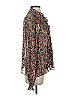 Buddy Love Floral Brown Long Sleeve Blouse Size S - photo 4
