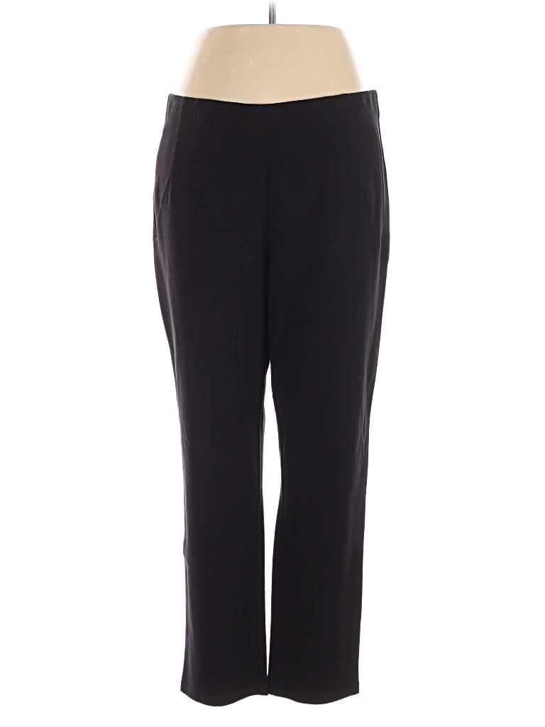 Pre-owned Dkny Dress Pants In Black