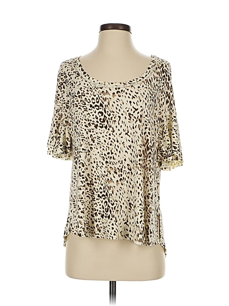 Pre-owned Loveriche Short Sleeve Blouse In White