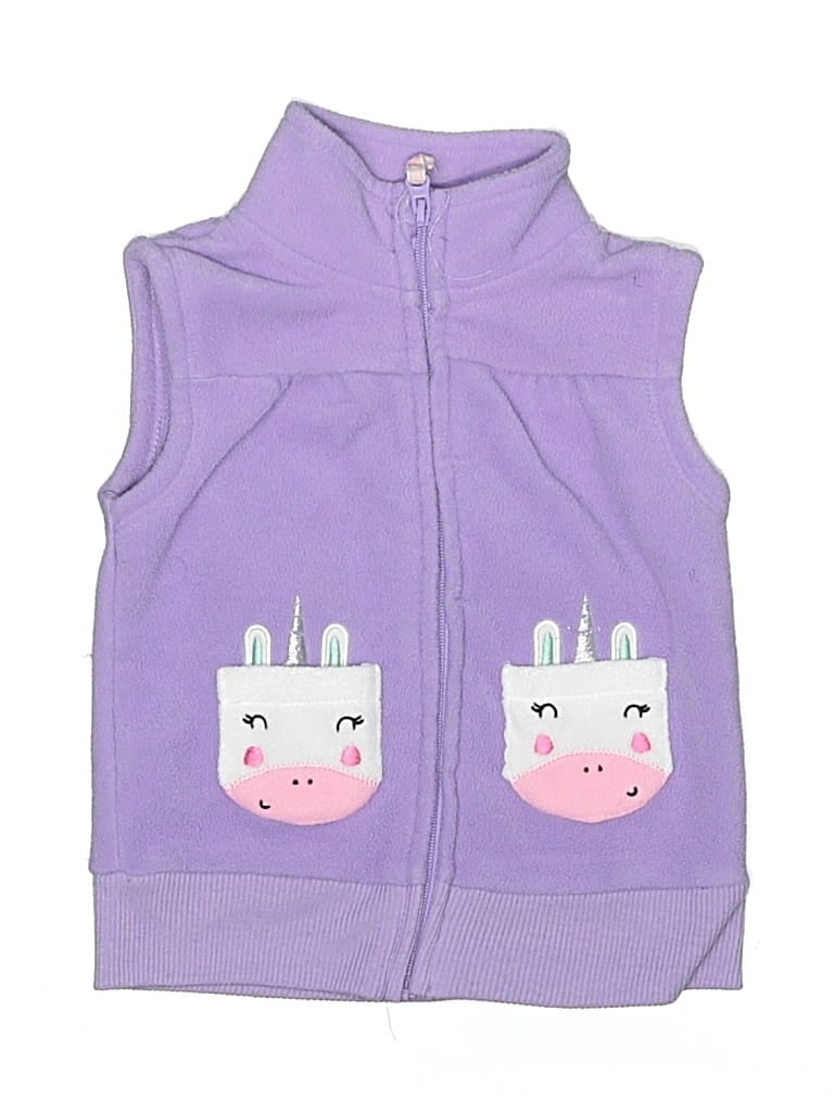 Pre-owned Member's Mark Babies' Vest In Purple