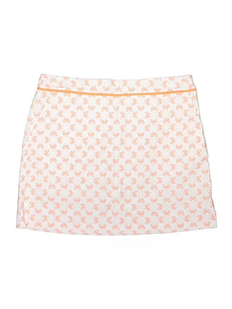Pre-owned Izod Casual Skirt In Orange