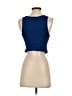 GAME Solid Blue Tank Top Size XXS - photo 2