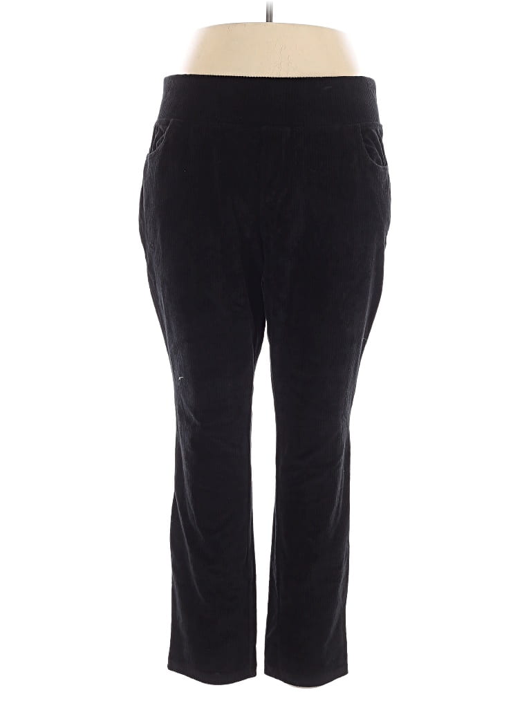 Pre-owned Belle By Kim Gravel Casual Pants In Black