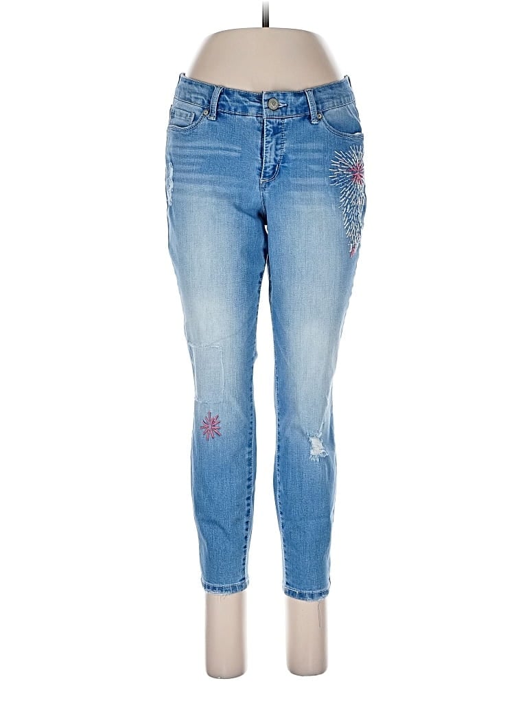 Pre-owned Code Bleu Jeans In Blue