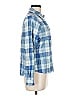 Assorted Brands 100% Cotton Checkered-gingham Blue Long Sleeve Button-Down Shirt Size M - photo 4