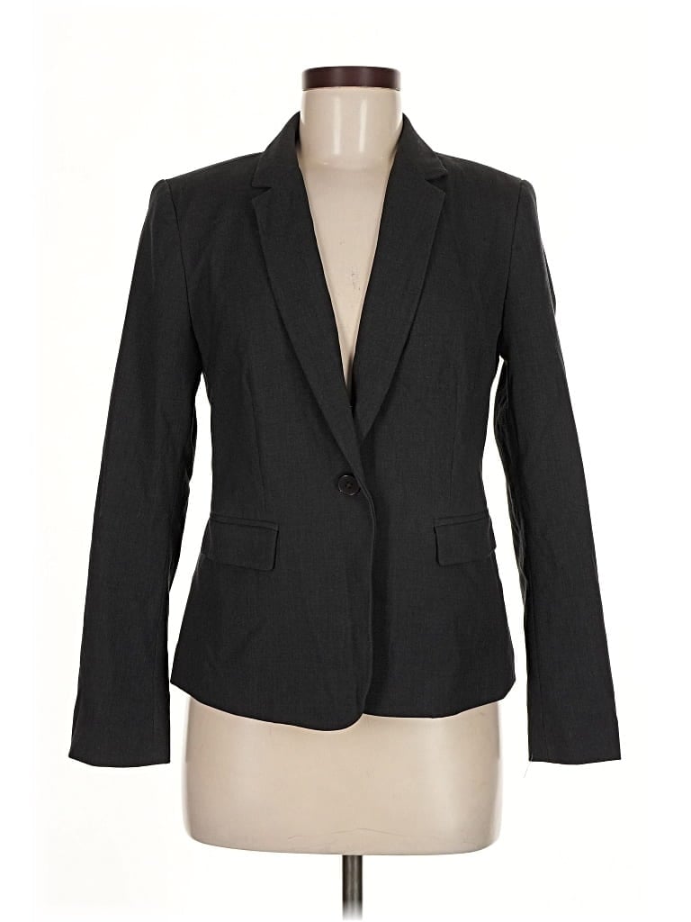 Pre-owned Liz Claiborne Career Blazer Jacket In Black