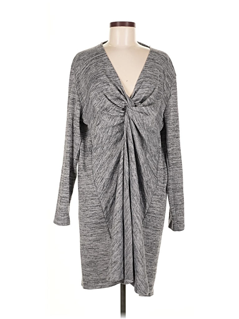 Pre-owned Sun & Moon Cardigan Sweater In Gray