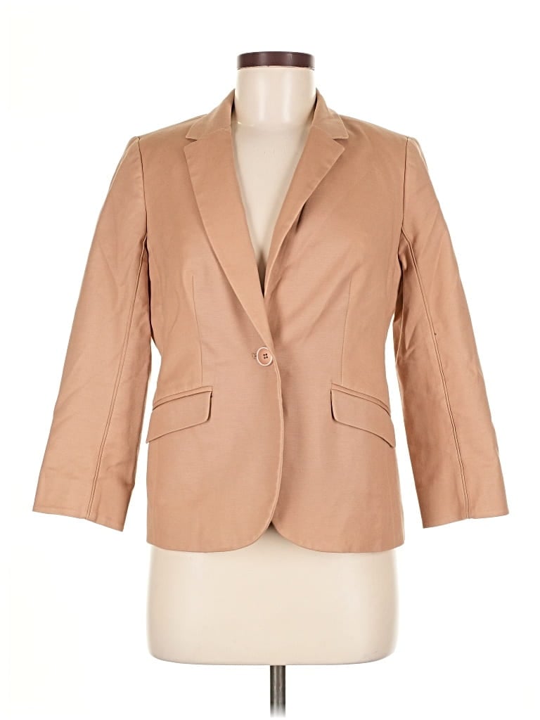 Pre-owned The Limited Blazer Jacket In Brown
