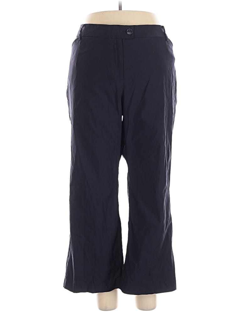 Pre-owned Lane Bryant Casual Pants In Blue