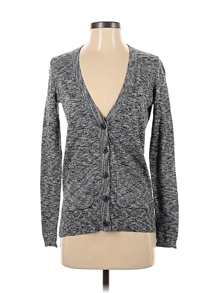 Pre-owned Madewell Cardigan Sweater In Gray