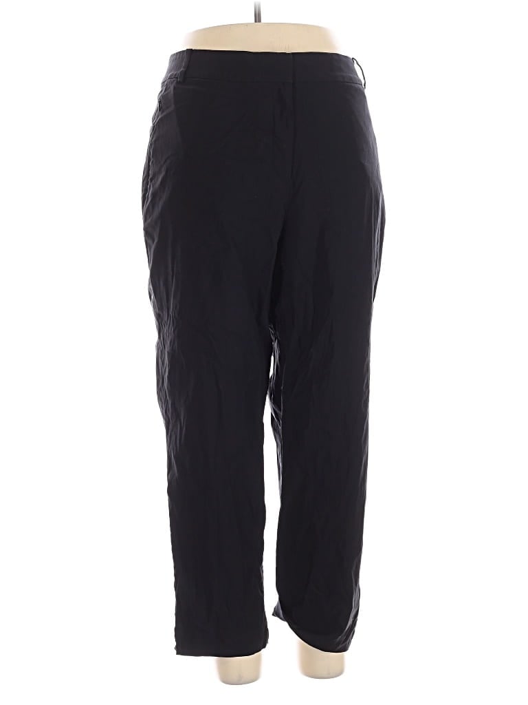 Pre-owned Lane Bryant Casual Pants In Black