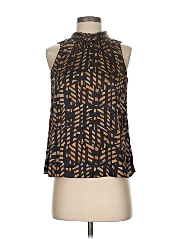 Go By Go Silk Sleeveless Silk Top (view 1)