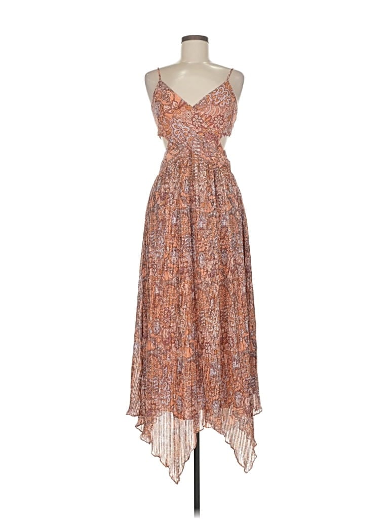 Pre-owned Ramy Brook Casual Dress In Brown