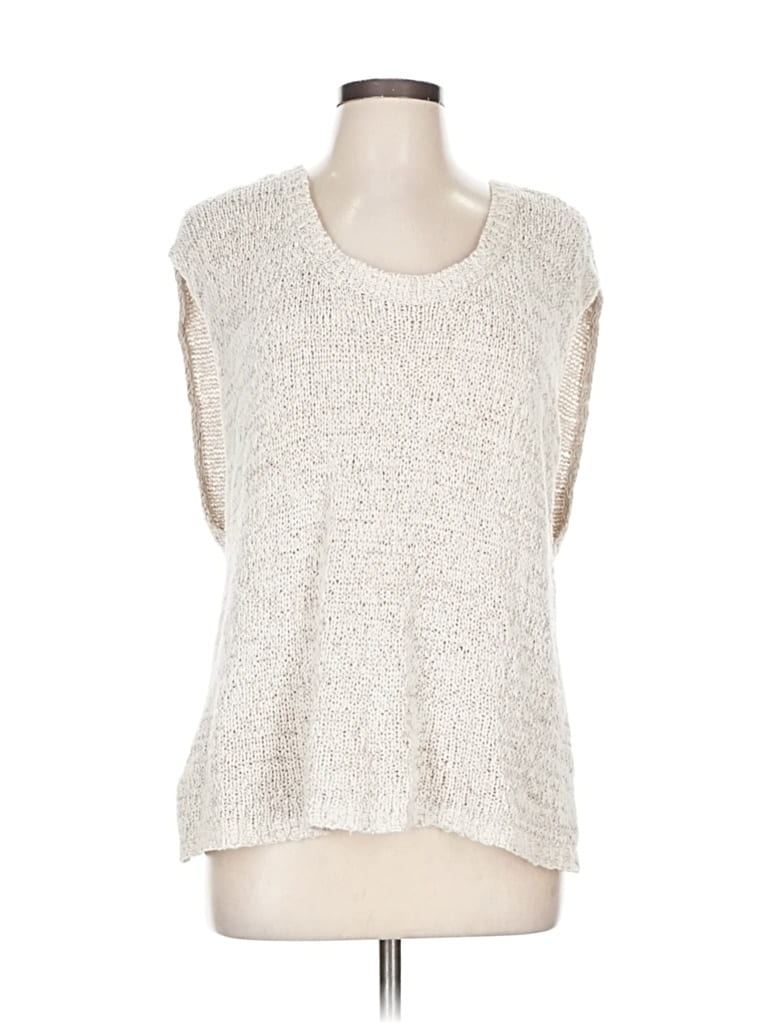 Pre-owned Bcbgeneration Sweater Vest In White