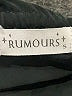 RUMOURS Black Sleeveless Top Size S - photo 4