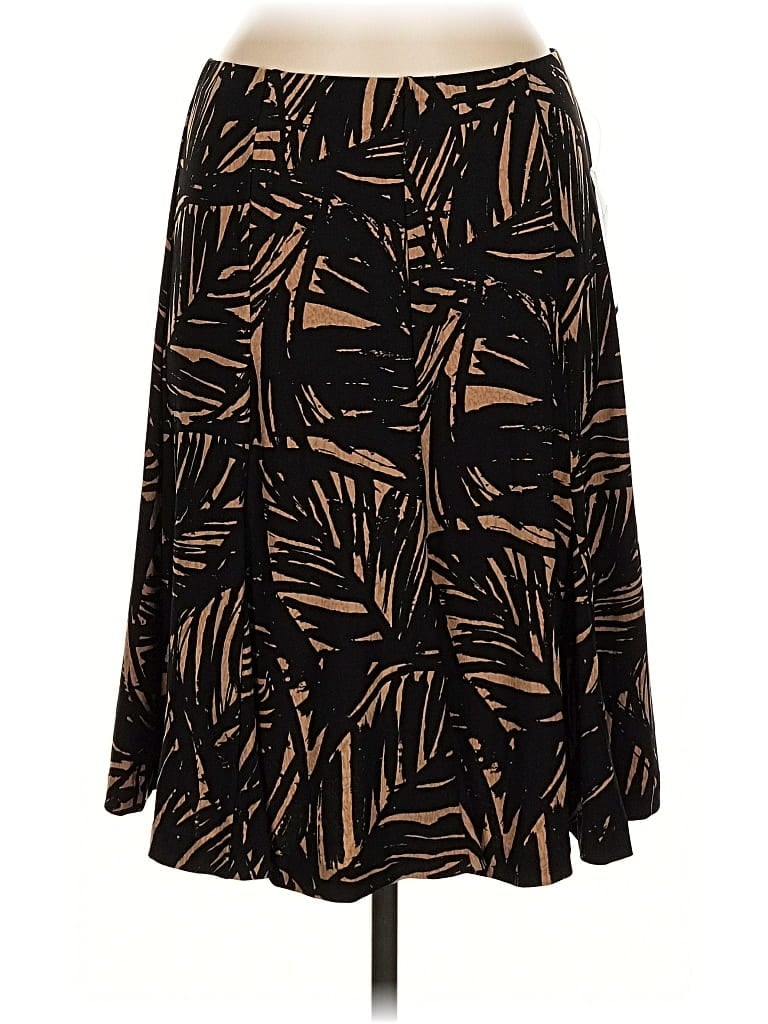 Chaps Casual Skirt In Black