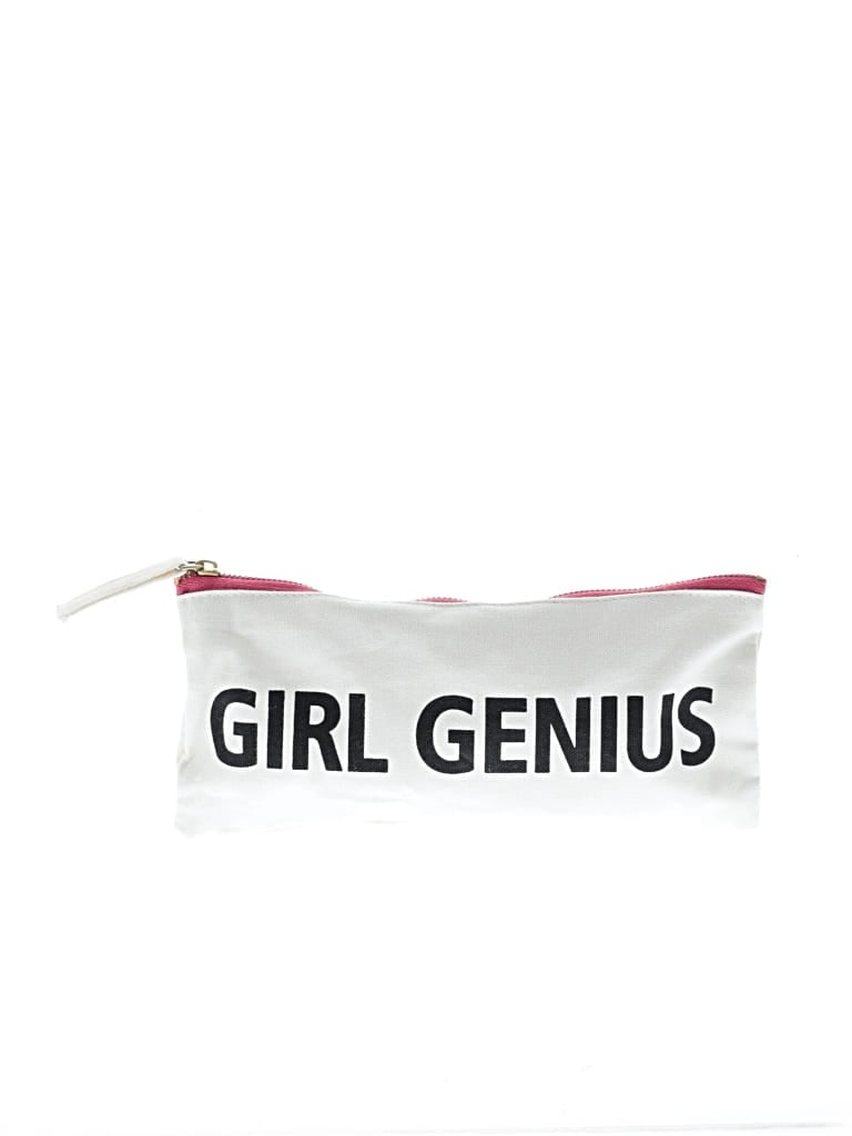 Pre-owned Assorted Brands Makeup Bag In White