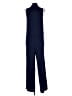 Max Studio Solid Blue Jumpsuit Size L - photo 2