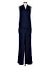 Max Studio Solid Blue Jumpsuit Size L - photo 1