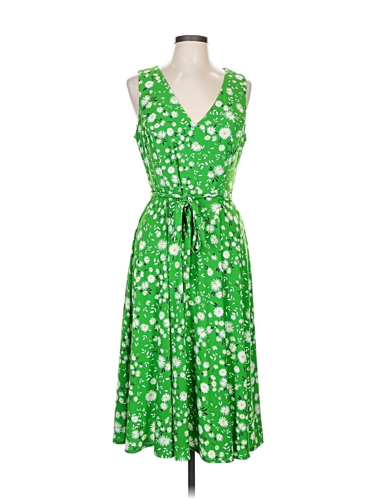 Pre-owned Tommy Hilfiger Casual Dress In Green