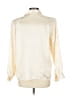 Assorted Brands 100% Polyester Ivory 3/4 Sleeve Blouse Size 12 - photo 2