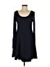 Max Studio Solid Black Casual Dress Size M - photo 1