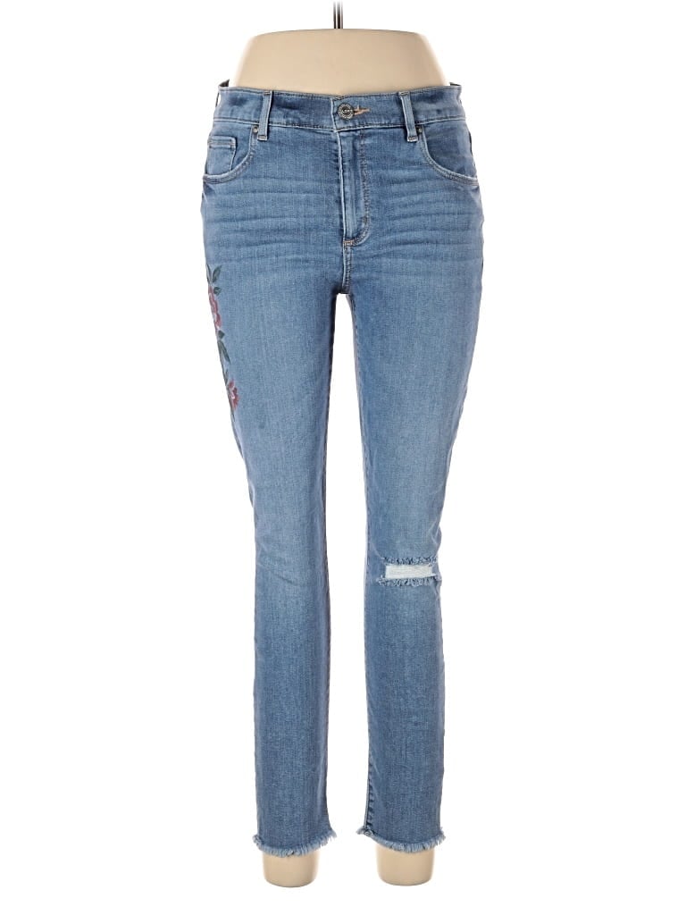 Pre-owned Ann Taylor Loft Jeans In Blue
