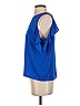 Lulus Blue Sleeveless Blouse Size S - photo 5