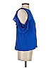 Lulus Blue Sleeveless Blouse Size S - photo 4