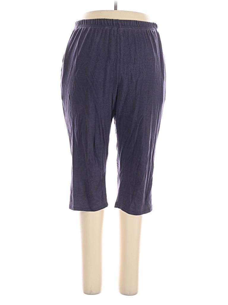 Pre-owned Woman Within Casual Pants In Blue