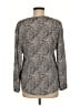 Joie Gray Long Sleeve Blouse Size M - photo 2
